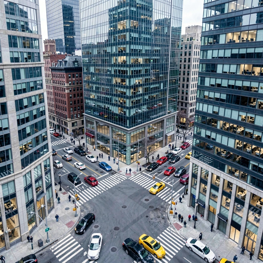 New York Location Map Area